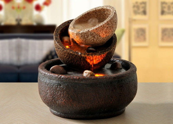 Chiny Fontanny stołowe Three Cups Handicraft Indoor Tableop dostawca