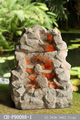 Chiny Rock Natual Look American Style H63CM Ledowe fontanny wodne dostawca