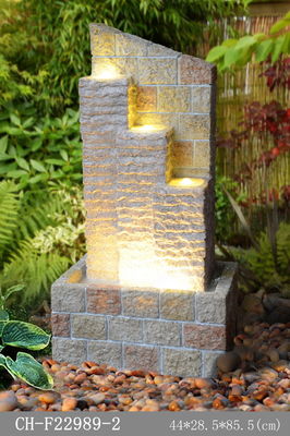 Three Steps Sandstone Brick Garden Fountain dostawca