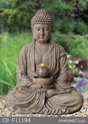 34 Cal Meditierende Buddha Water Fountain dostawca