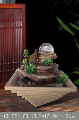 Tortoise Glass Ball Dekoracja wodna Indoor dostawca