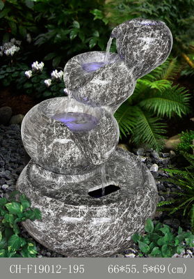 Garden Three Tea Pots Cast Stone Water Fountains dostawca