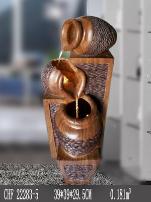 Ciepła doniczka Led Polyresin Garden Water Fountain dostawca