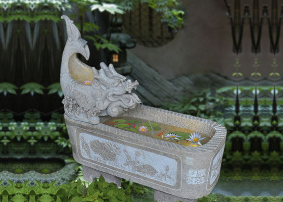 42 &quot;Dragon Spits Sandstone Water Fountain dostawca