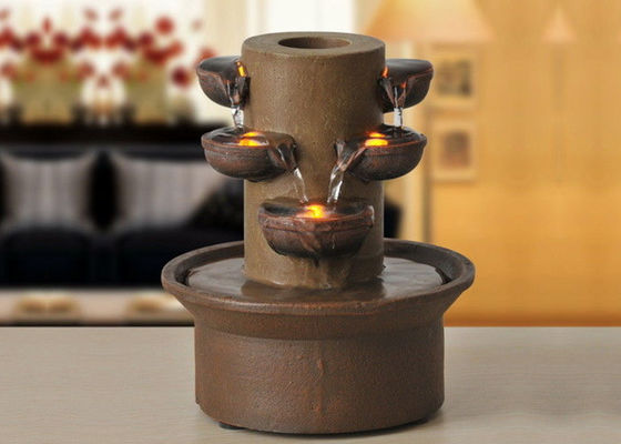 Klasyczna fontanna Multi Cups Indoor Waterfall dostawca