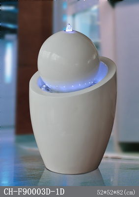 80 cm eliptyczny z kulką SAA Led Light Water Fountain dostawca