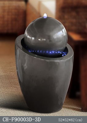 80 cm eliptyczny z kulką SAA Led Light Water Fountain dostawca